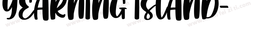 YEARNING ISLAND字体转换